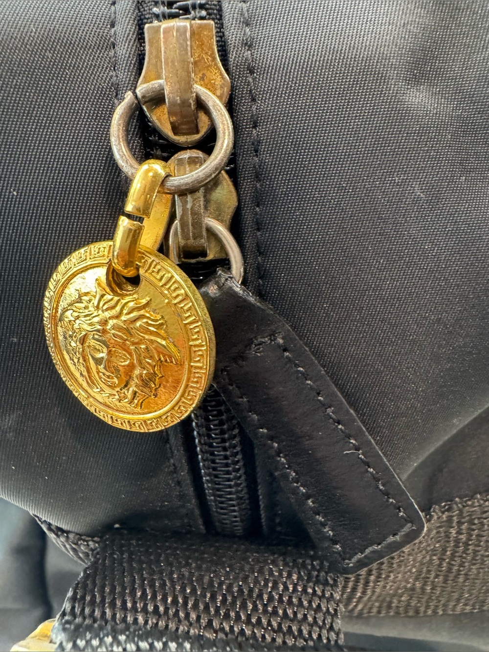 Gianni Versace Couture Vintage Duffel Weekender Bag - Picture 8 of 11